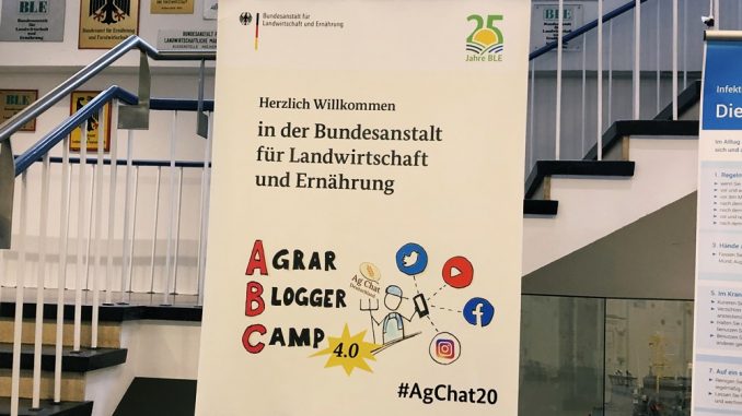 Beitragsbild Agrar-Blogger-Camp Roll-up Agrar-Blogger-Camp 4.0